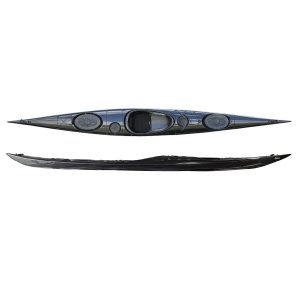 Splint Greenland elite black. Sea kayak fiberglass-carbon